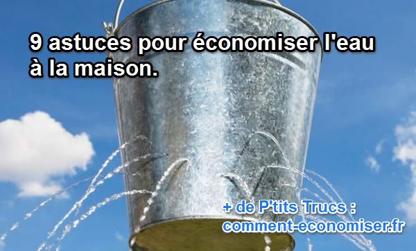 Astuces G Niales Pour Conomiser L Eau La Maison