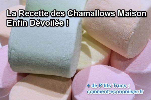 recette chamallow sucre